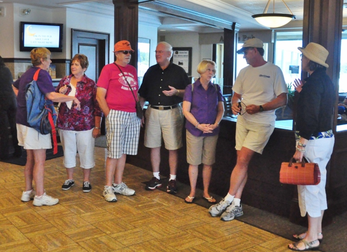 at the Adams Inn Wed. morning